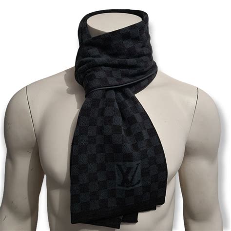 louis vuitton brown damier scarf|Damier Heritage Scarf .